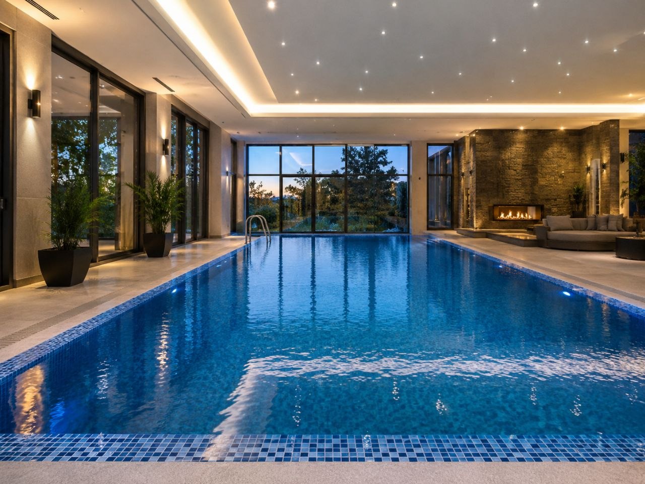 إنشاء مسبح سكيمر بالرياض - Yamic Pools