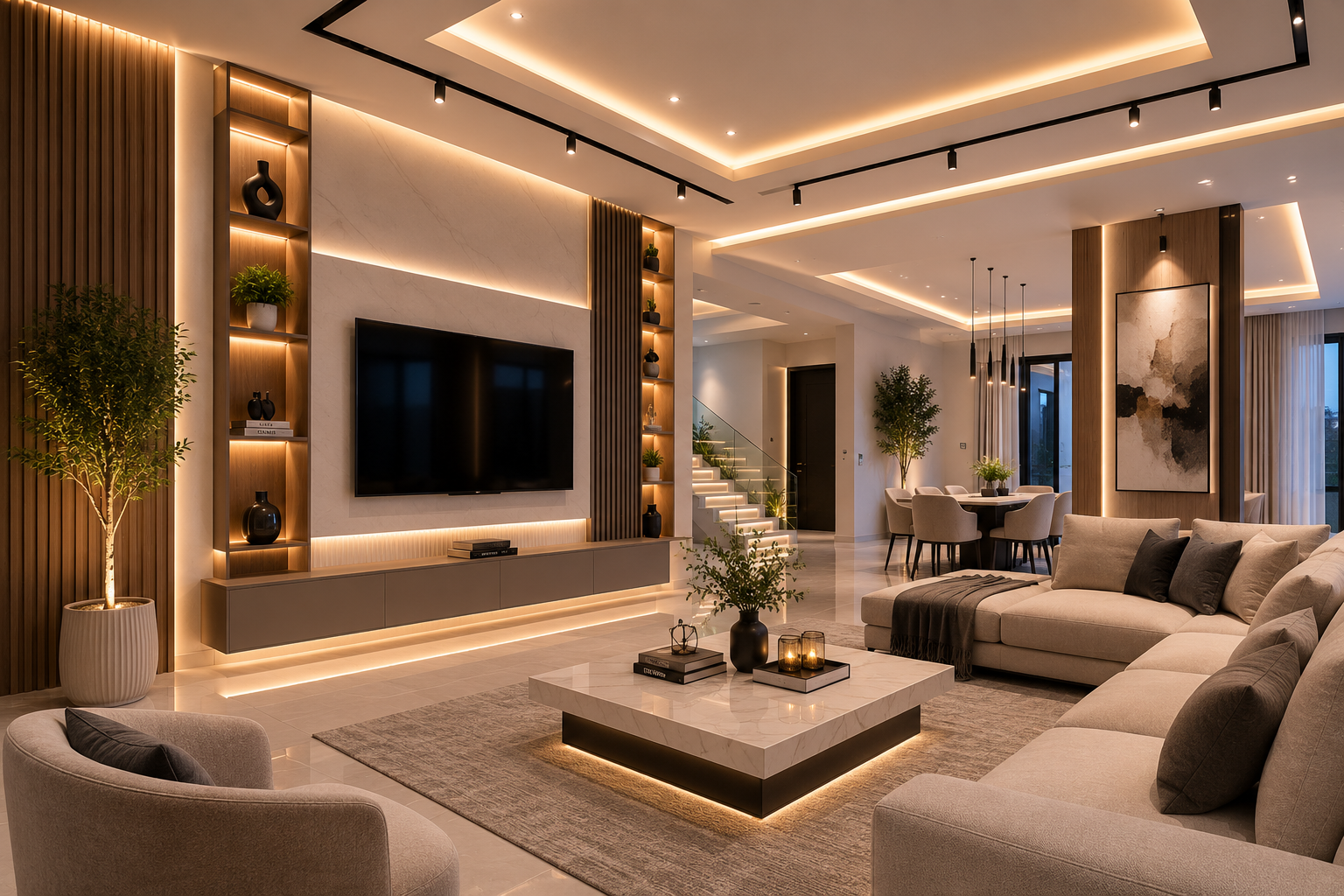 أعمال الديكور والتشطيب - RenovatKSA